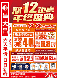 广州昌大昌第1927期快讯海报