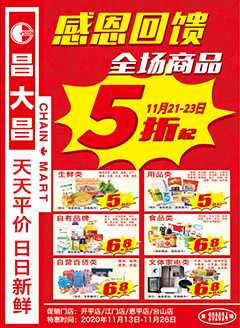 江门昌大昌第202024期快讯海报