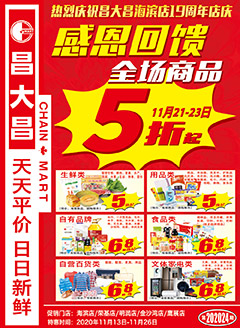 湛江昌大昌第202024期快讯海报