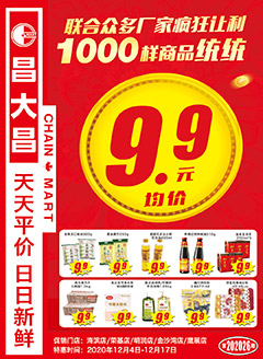 湛江昌大昌第202026期快讯海报