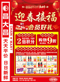 茂名昌大昌第202103期快讯海报