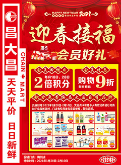 梅州昌大昌第202103期快讯海报