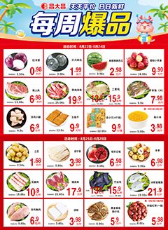信宜昌大昌第2530期快讯海报