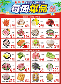 清远昌大昌第2536期快讯海报