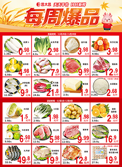 四会昌大昌第2543期快讯海报