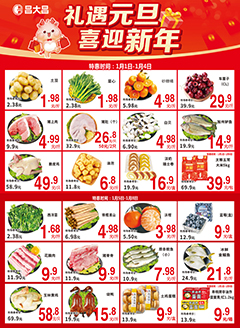 肇庆昌大昌第2601期快讯海报