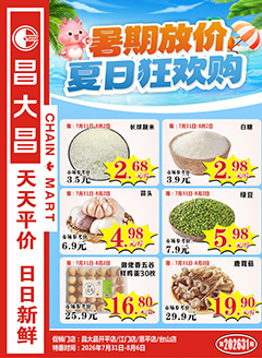 梅州昌大昌第2631期快讯海报