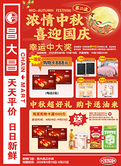 三水昌大昌第2638期快讯海报